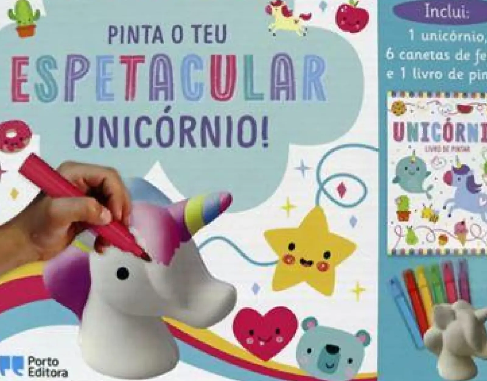 Outlet Porto Editora Pinta o Teu Espetacular Unicórnio!