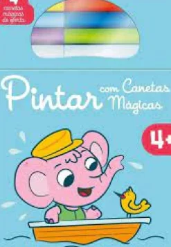 Yoyo Atividades > Pintar com Canetas Mágicas - Azul 4+