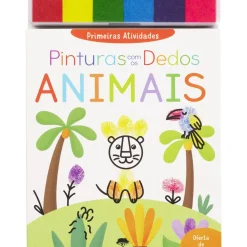 Jacarandá Atividades > Pinturas com os Dedos Animais - Primeiras Atividades