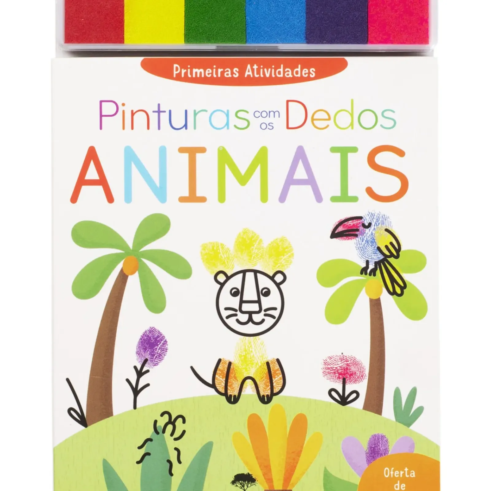 Jacarandá Atividades > Pinturas com os Dedos Animais - Primeiras Atividades