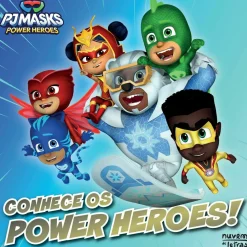 Nuvem De Letras Coleções Infantis > PJ Masks Power Heroes - Conhece os Power Heroes!