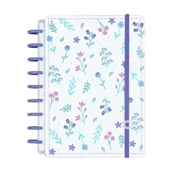 Caderno Inteligente Cadernos De Disco|Agendas E Planners > Planner Lilac Fields By Sophia Martins