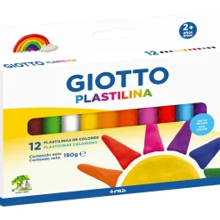 Giotto Plasticinas E Pastas De Modelar > Plasticina Cores Clássicas 12x15g