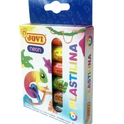 Clearance Jovi Plasticina Cores Fluor 15gr 6 unidades (artigo sortido)
