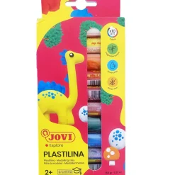 Jovi Plasticinas E Pastas De Modelar > Plasticina Cores Fluor 15gr 10 unidades (artigo sortido)
