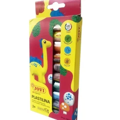 Jovi Plasticinas E Pastas De Modelar > Plasticina Cores Fluor 15gr 10 unidades (artigo sortido)