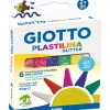 Giotto Plasticinas E Pastas De Modelar > Plasticina Cores Glitter 6X15G