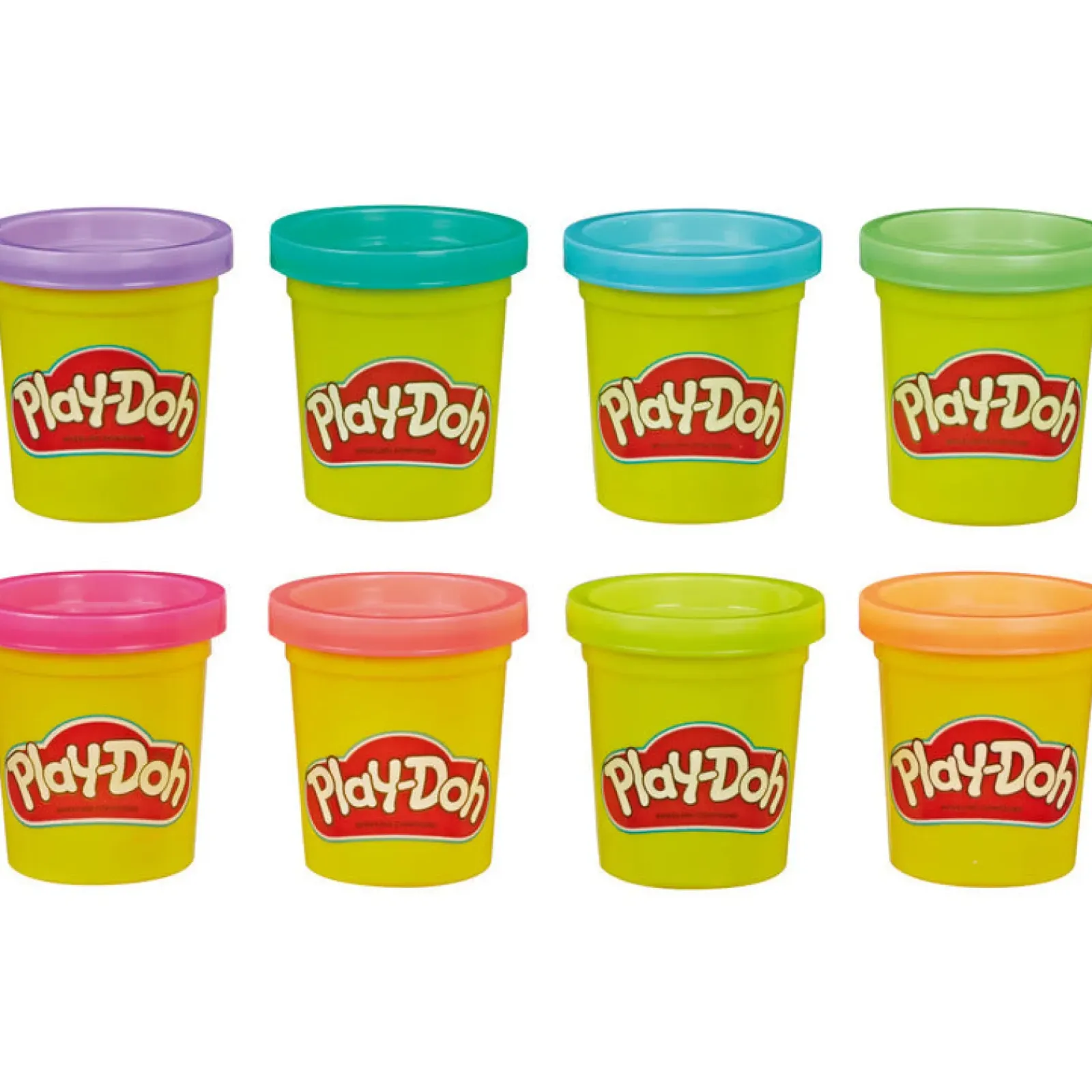 Play-Doh Play-Doh|Plasticinas > Plasticina Pack 8 Potes