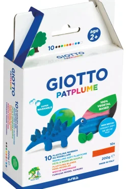 Giotto Plasticinas E Pastas De Modelar > Plasticina Patplume 10X20Gr