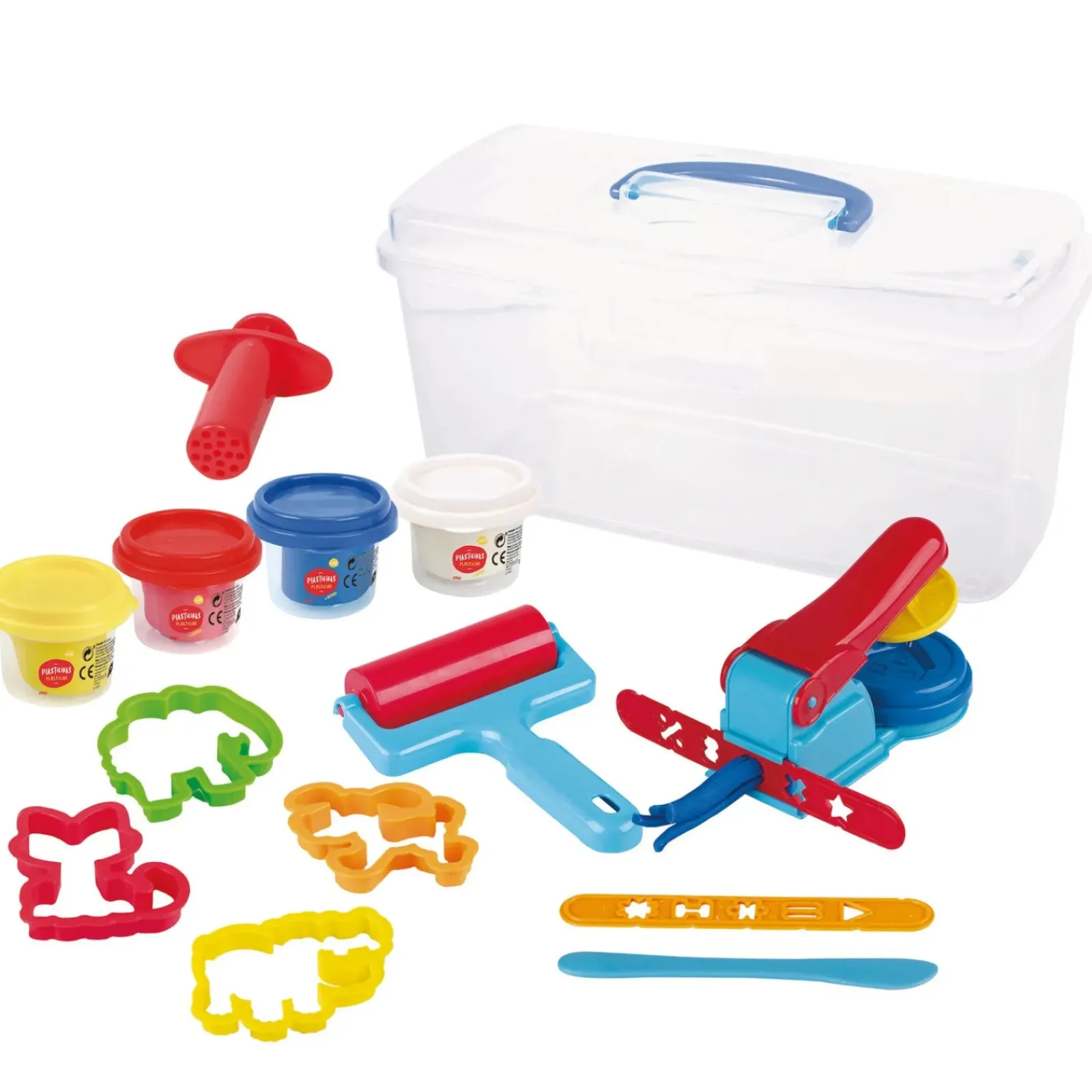 Zoko-Plasticina Plasticinas > Plasticinas-Baú com Acessórios e Potes