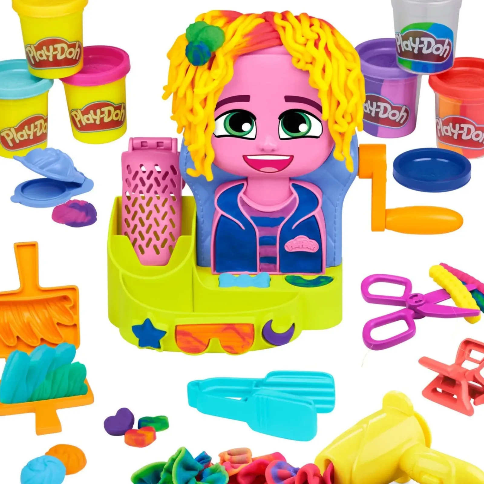 Play-Doh Play-Doh|Plasticinas > Cabelos Coloridos Com Estilo