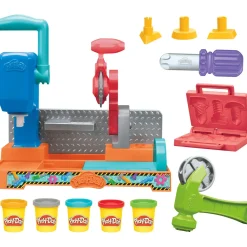 Clearance Play-Doh Mesa De Ferramentas Coloridas