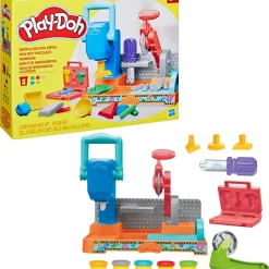 Clearance Play-Doh Mesa De Ferramentas Coloridas
