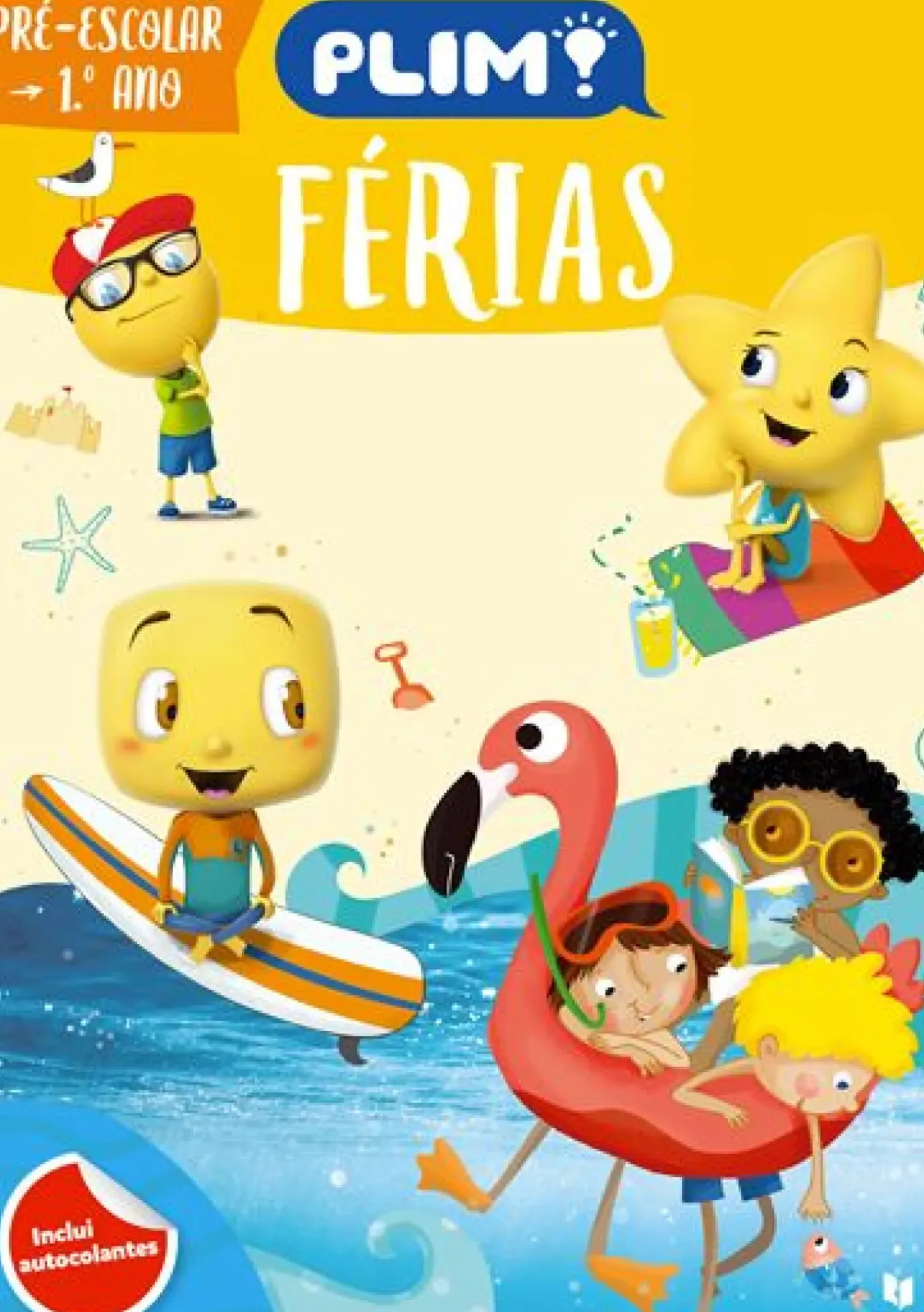 Texto Editores Pré-Escolar > Plim! - Férias de A a Z : Pré Escolar