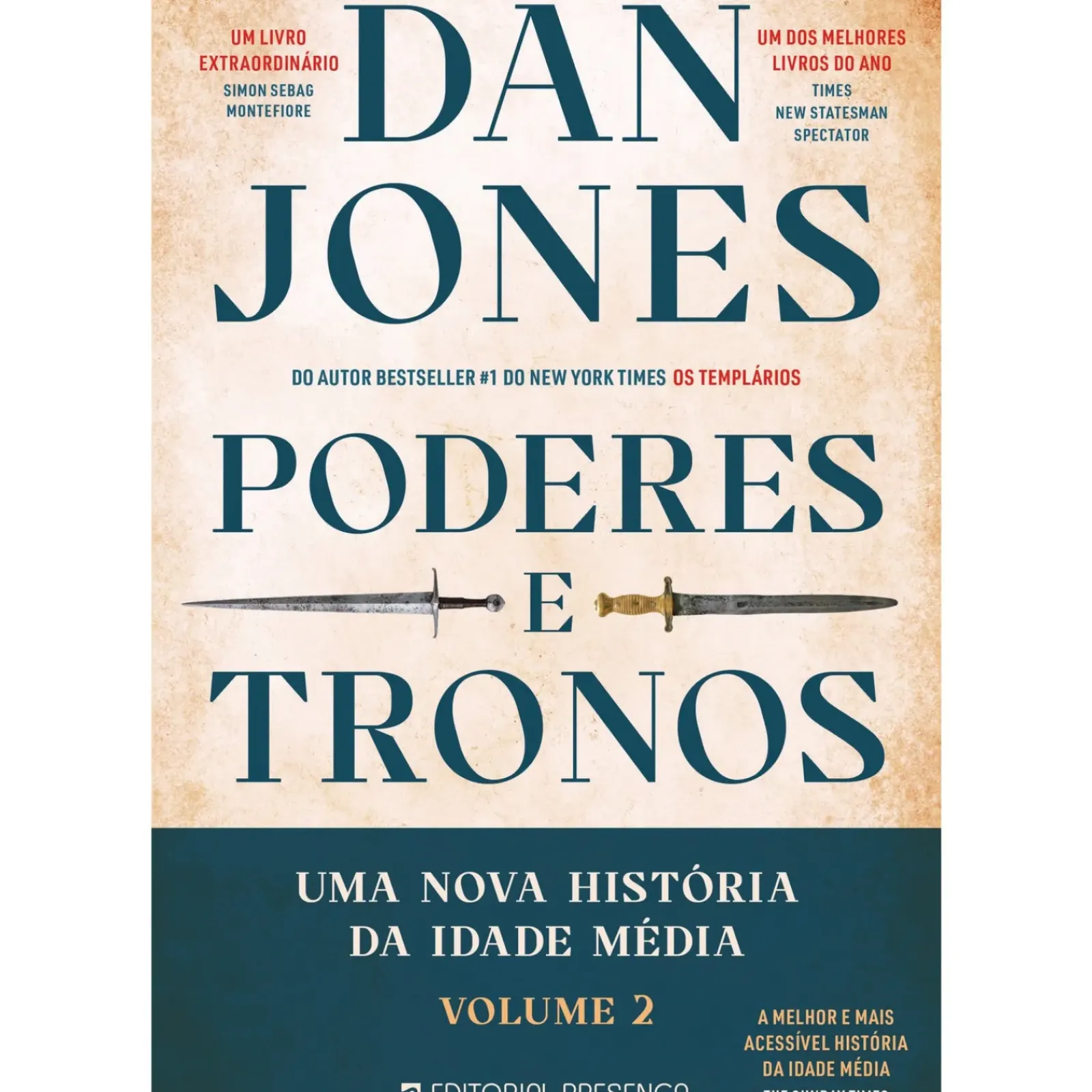 Online Presença Poderes e Tronos de Dan Jones - Uma Nova História da Idade Média