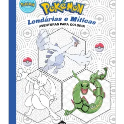 Outlet Nuvem De Letras Pokémon - Lendárias e Míticas Aventuras para Colorir