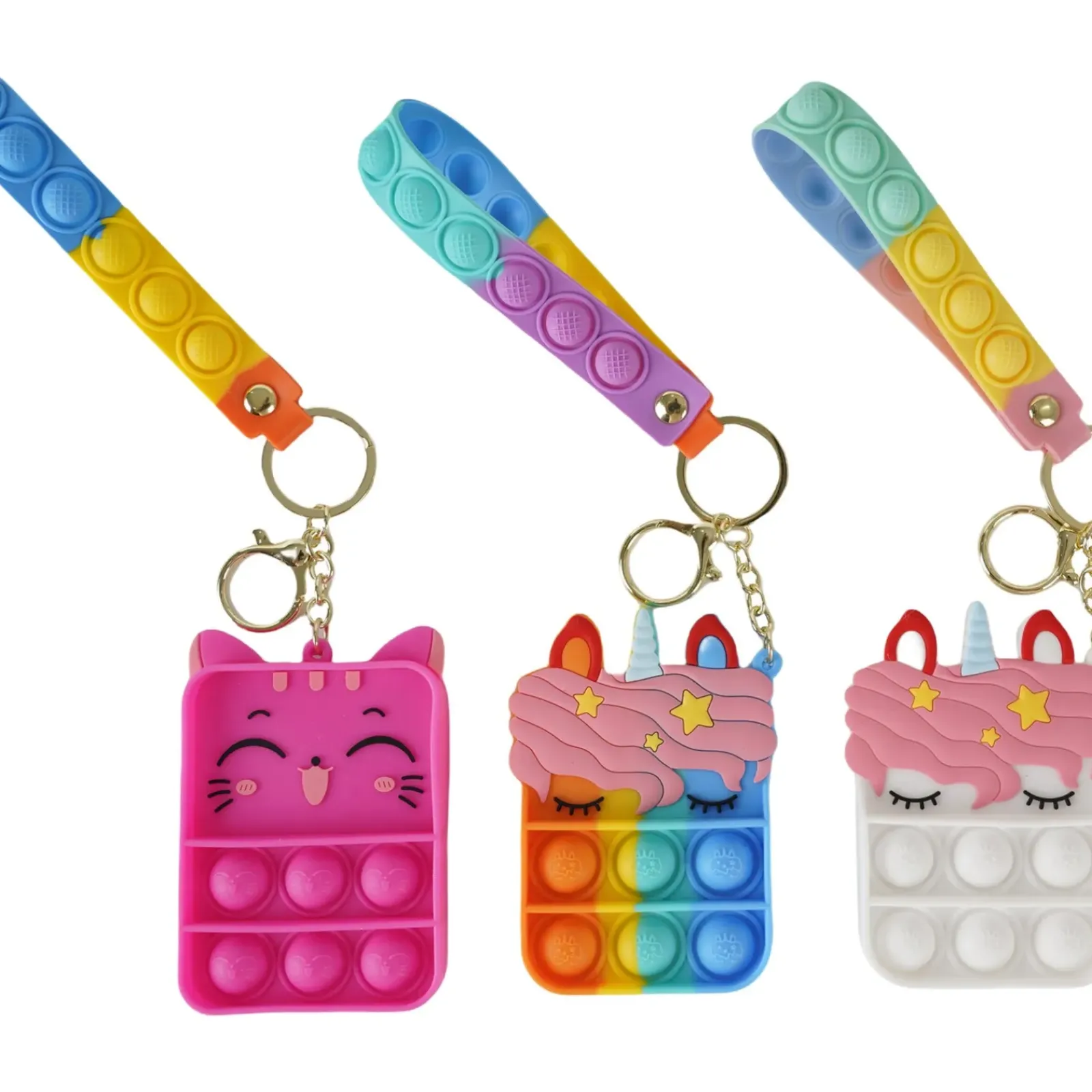 Sem Marca Acessórios > Porta Chaves Bubbles Gato
