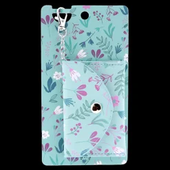 Best Lovely Story Porta-Chaves Carteira - Mint Bloom