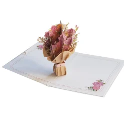 Cuties Postal 3D - Bouquet