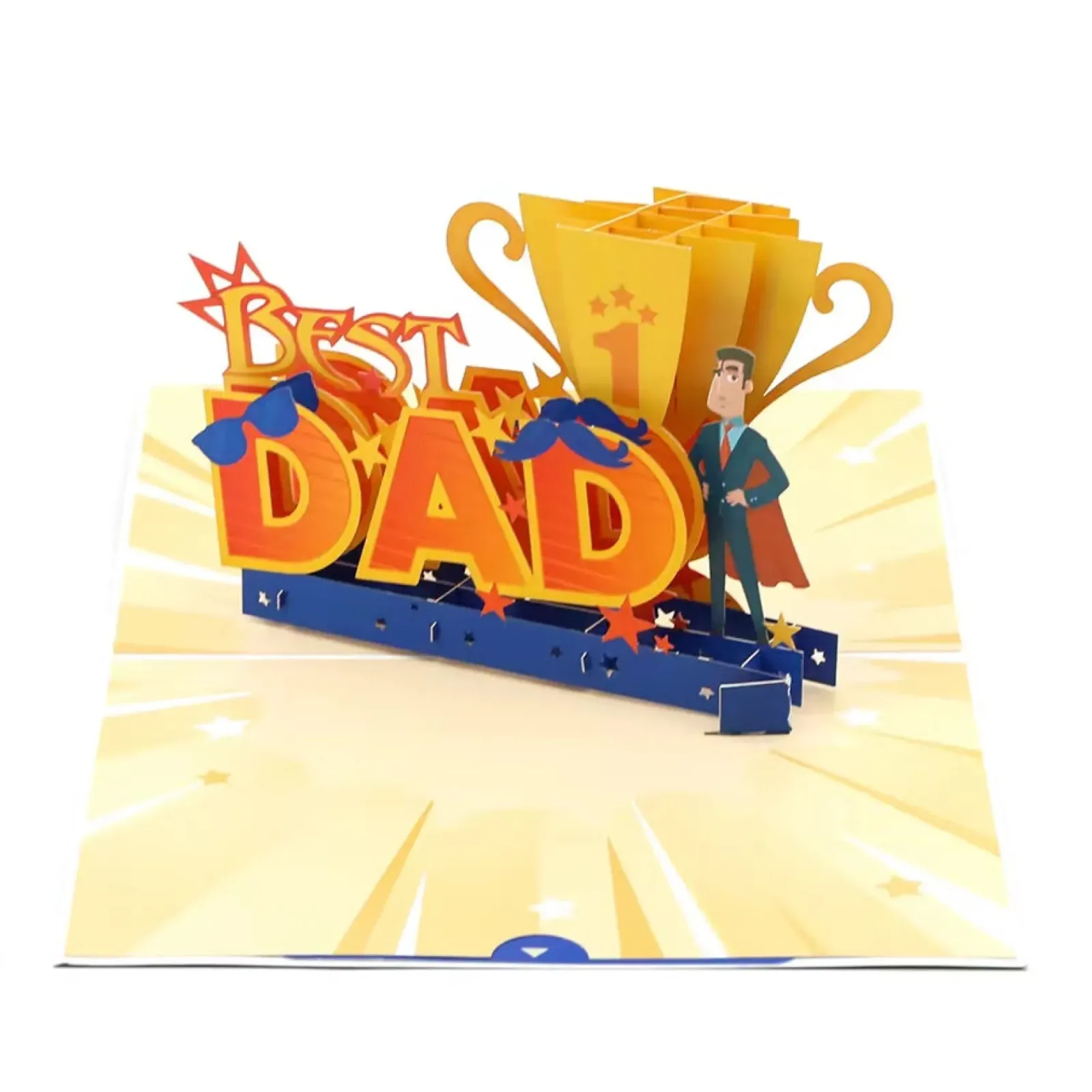 Fabulousrainbow Lancheiras|Lancheiras > Postal 3D Pai