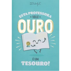 New Mr. Wonderful Postal - Esta Professora Vale Ouro