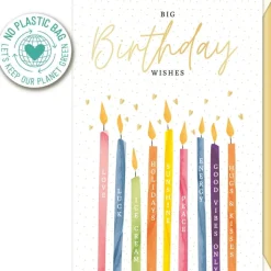 Artebene Postais > Postal - Happy Birthday Velas