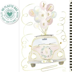 Outlet Artebene Postal - Just Married Carro