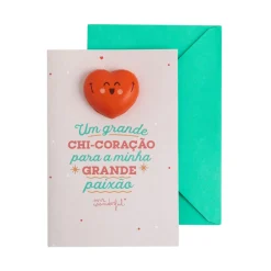 Best Mr. Wonderful Postal Squishy - Um Grande Chi-Coração Para A Minha Grande Paixão