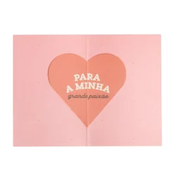 Mr. Wonderful Postais > Postal - Um Grande Chi-Coração Para A Minha Grande Paixão