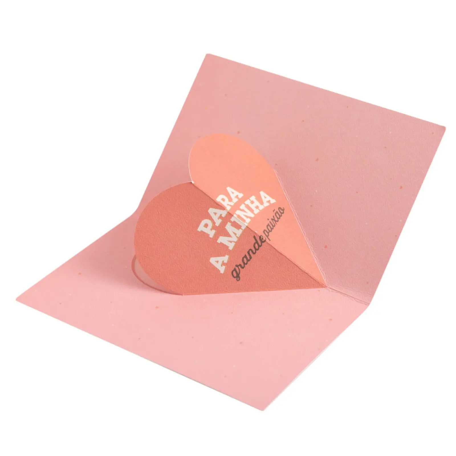 Mr. Wonderful Postais > Postal - Um Grande Chi-Coração Para A Minha Grande Paixão