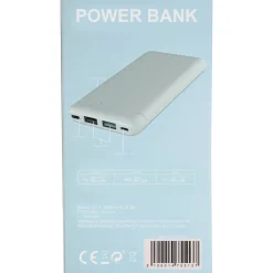 Onetop Eletrónica > Power Bank 10.000Mah Aqua Sky