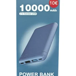 Outlet Onetop Power Bank 10.000Mah Azul Fusion