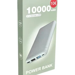 Onetop Eletrónica > Power Bank 10.000Mah Verde Fusion