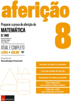 Leya 3º Ciclo > Preparar a Prova de Aferição de Matemática 8.º Ano de Anabela Matoso, Cláudia Fialho e Artur Moura