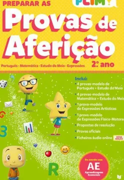 Texto Editores 1º Ciclo > Preparar as Provas de Aferição Plim! 2.º Ano de Ana Landeiro, Henriqueta Gonçalves, Lília Espadinha, Marisa Costa, Paula Melo e Maria João Dimas