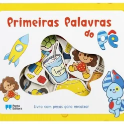 Clearance Porto Editora Primeiras Palavras do Pê de Cláudia Dias - Livro com Peças para Encaixar