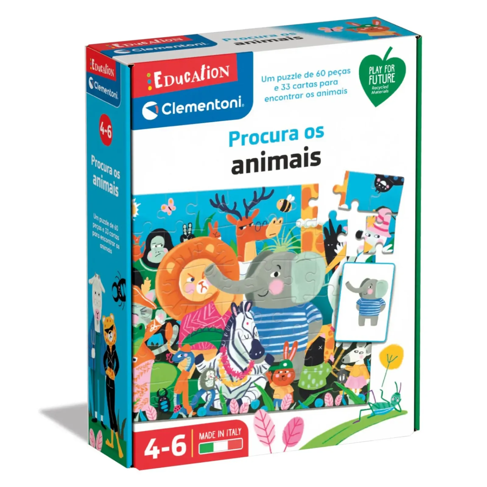 Online Education Procura Os Animais Clementoni