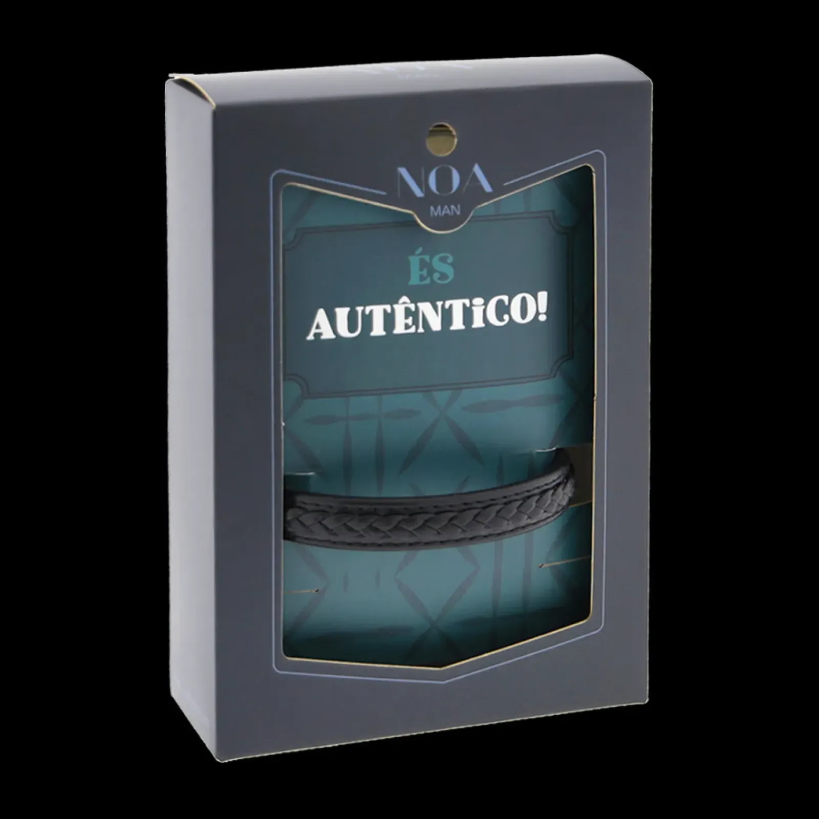 Best Aurea Pulseira Entrançada Preta - És Auténtico