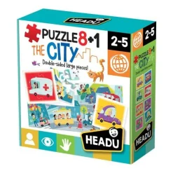 Headu Puzzles|Headu > Puzzle 8+1 City