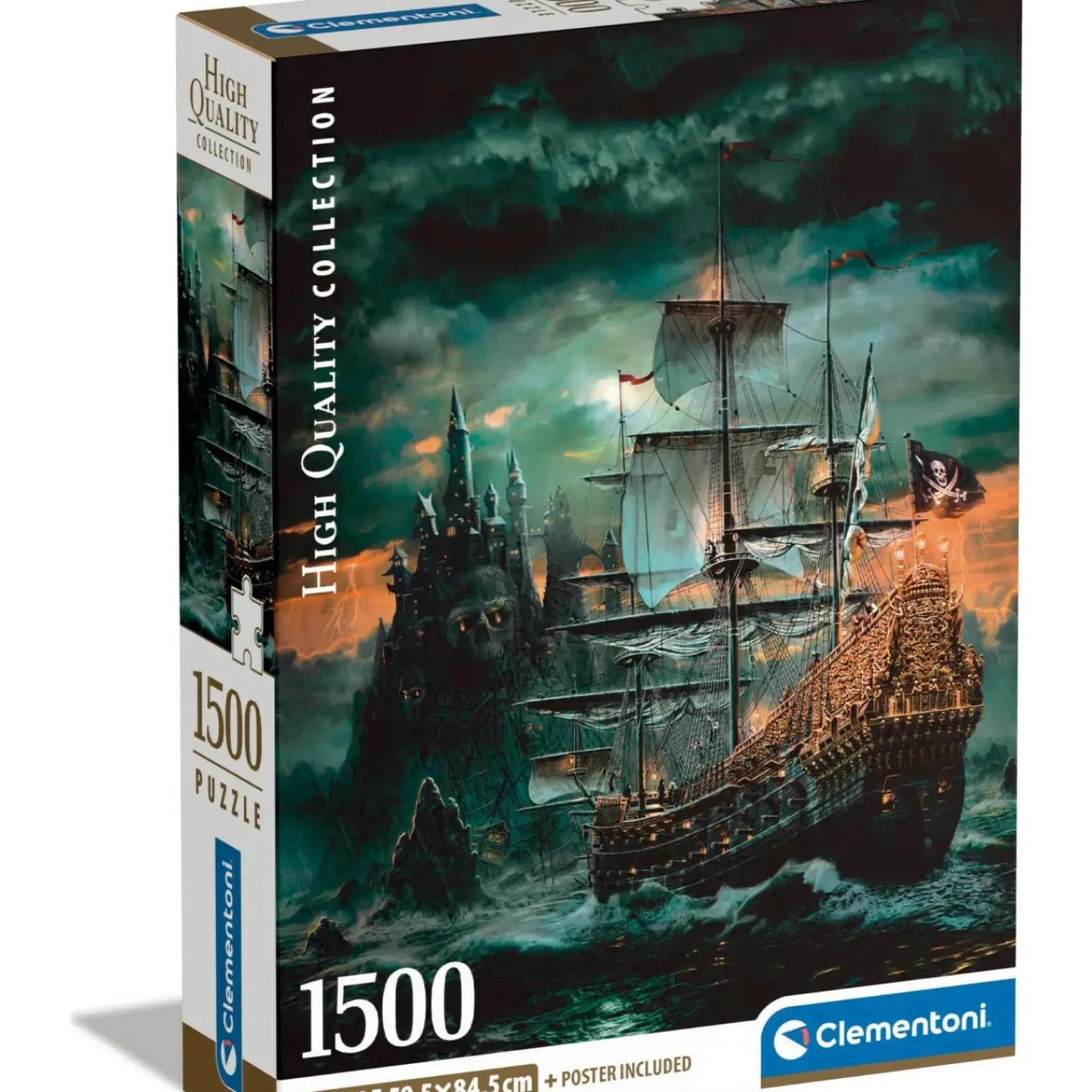 Clementoni Puzzles > Puzzle 1500 Peças Compact (artigo sortido)