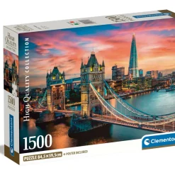 Clementoni Puzzles > Puzzle 1500 Peças Compact (artigo sortido)