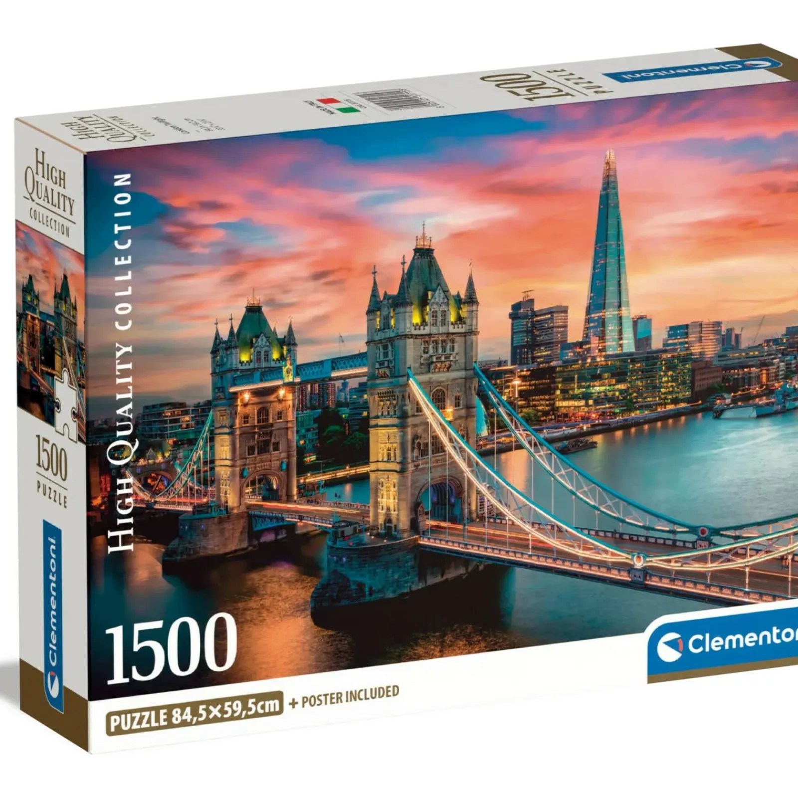 Clementoni Puzzles > Puzzle 1500 Peças Compact (artigo sortido)