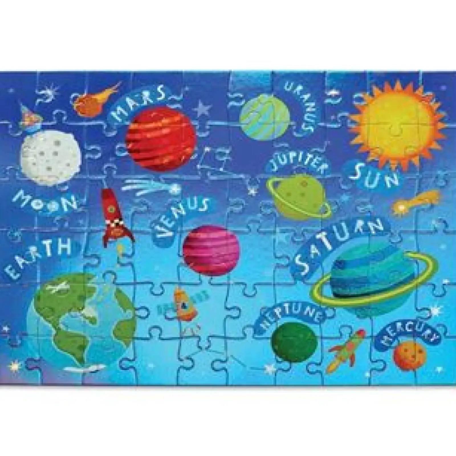 Outlet Crocodile Creek Puzzle 60 Peças Foil Outer Space