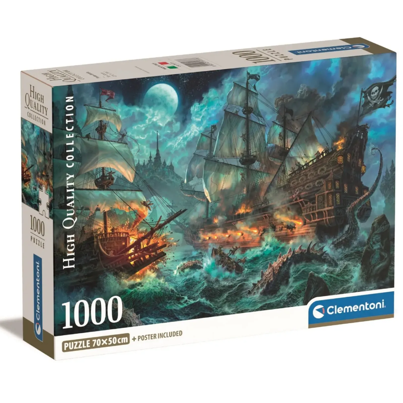 Best Clementoni Puzzle 1000 Peças High Quality Collection Compact (artigo sortido)