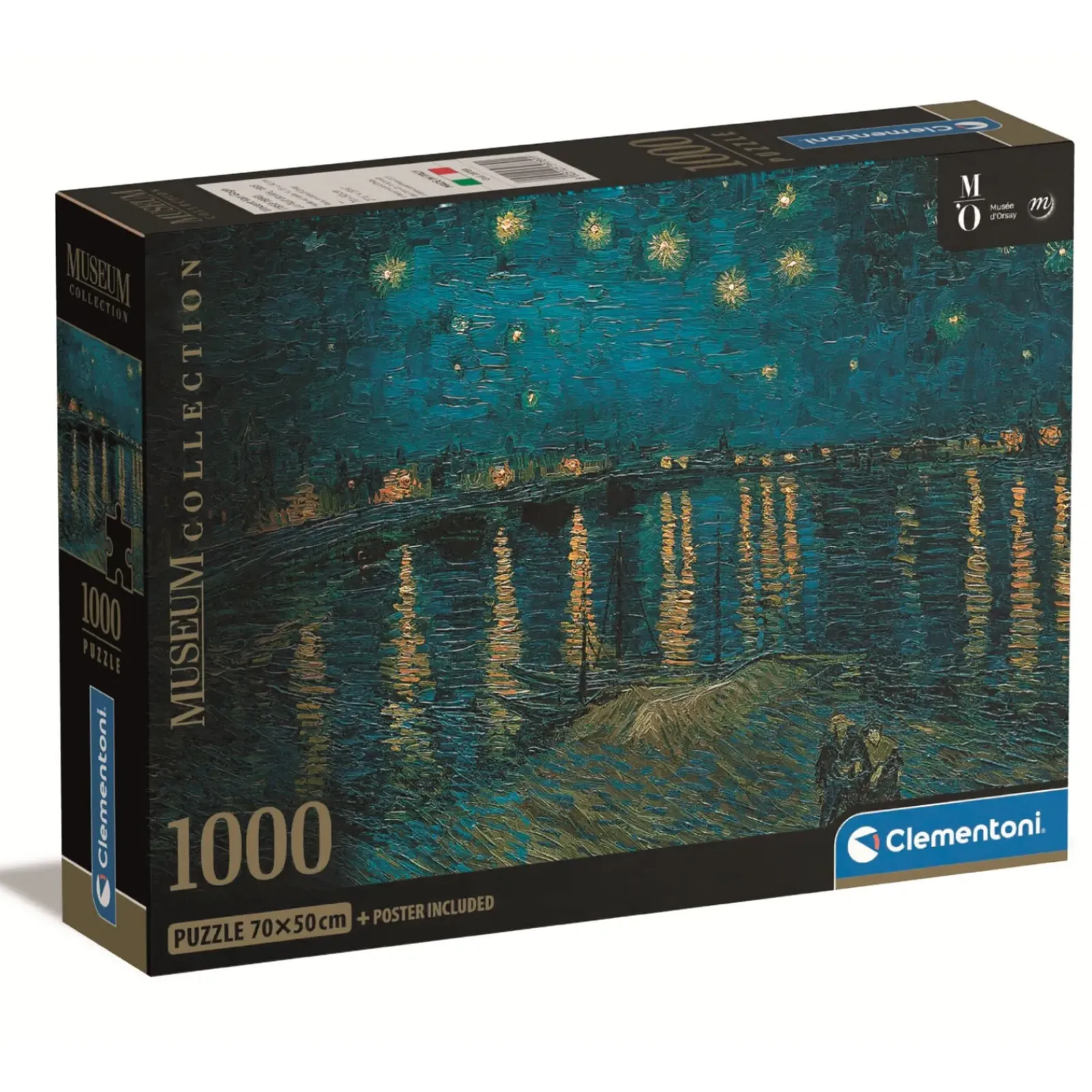Clementoni Puzzles > Puzzle 1000 Peças High Quality Collection Museu Compact (artigo sortido)