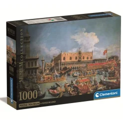 Clementoni Puzzles > Puzzle 1000 Peças High Quality Collection Museu Compact (artigo sortido)