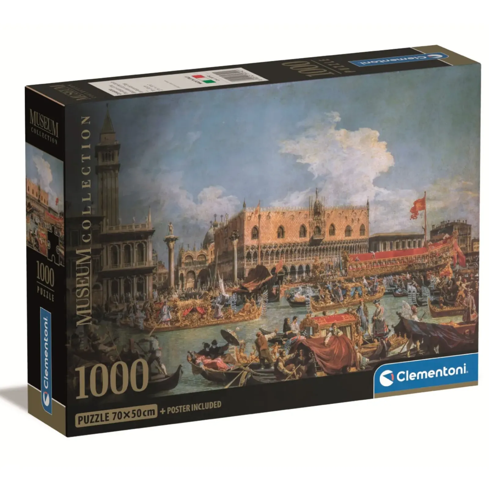 Clementoni Puzzles > Puzzle 1000 Peças High Quality Collection Museu Compact (artigo sortido)