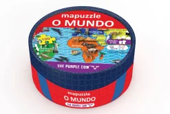 Clearance The Purple Cow Puzzle 100 Peças - Mapa Mundo