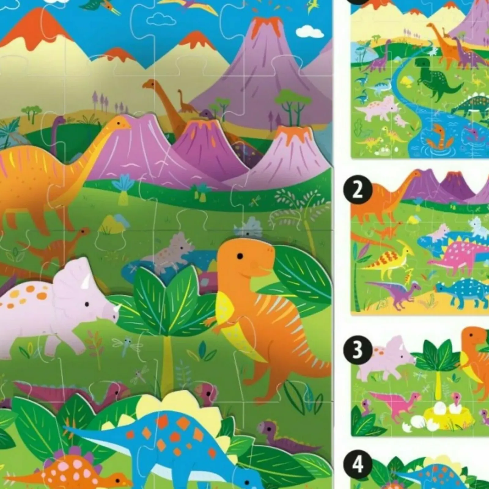 Online Headu Puzzle Playrama Dinosaurs