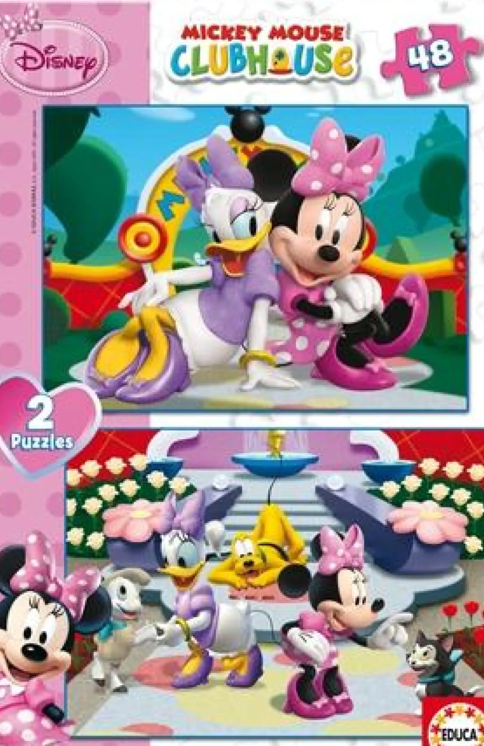 Educa Puzzles > Puzzles Infantis 2X48 Sortidos